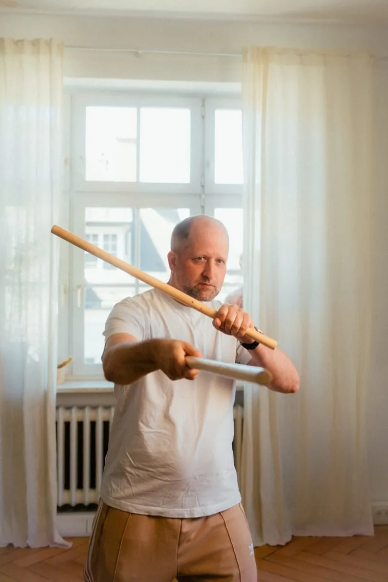 Individual correction of a Wuzu Quan stance — inner Kung Fu in Munich