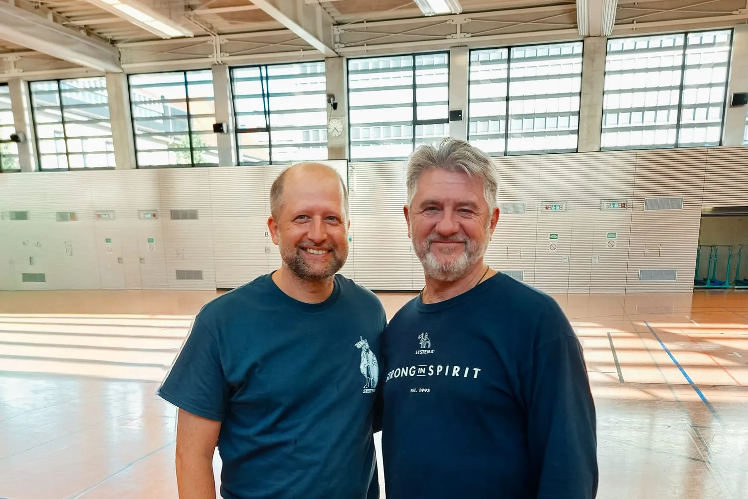 Christian Weidl together with Vladimir Vasiliev — direct certification from the founder of Systema